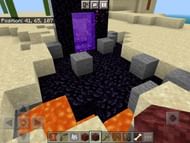 Players can enter the Nether in moments in this seed (Image via Hellooo/MinecraftSeeds)